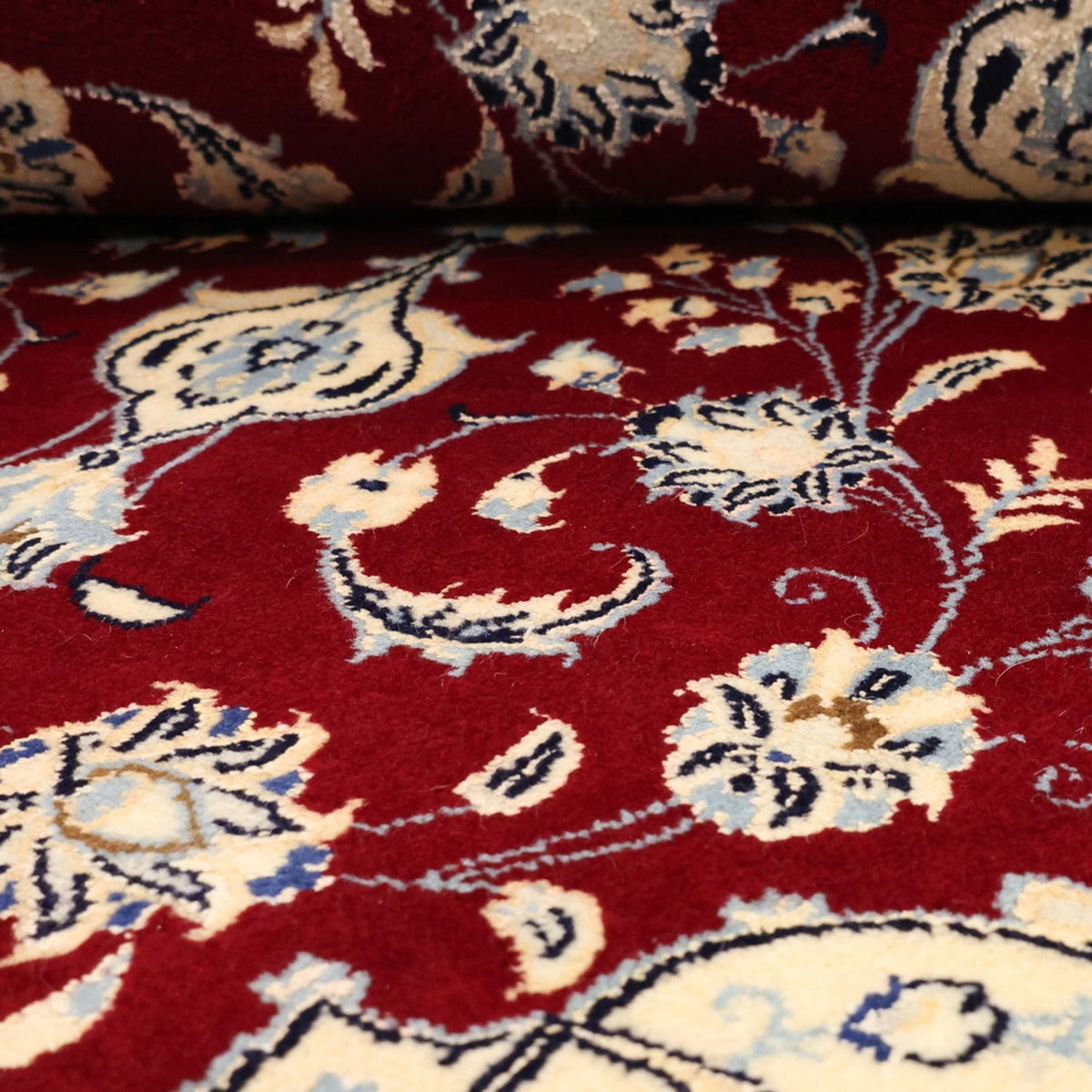 Alfombra Persa - Nain - Real - 158 x 89 cm - rojo