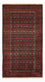 Alfombra de pasillo Alfombra Belutsch - 196 x 107 cm - rojo oscuro