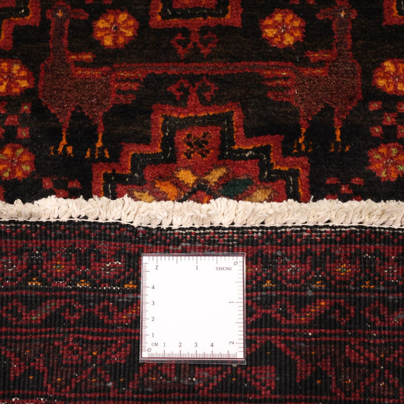Alfombra de pasillo Alfombra Belutsch - 192 x 100 cm - rojo oscuro