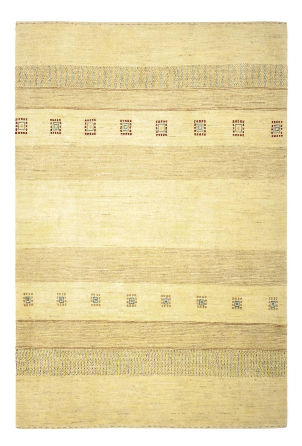 Alfombra Gabbeh - Loribaft Persa - 170 x 116 cm - beige