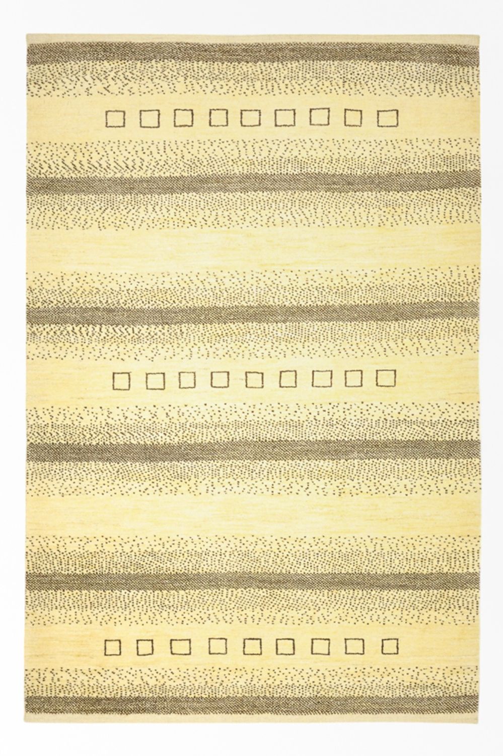 Alfombra Gabbeh - Loribaft Persa - 173 x 118 cm - beige