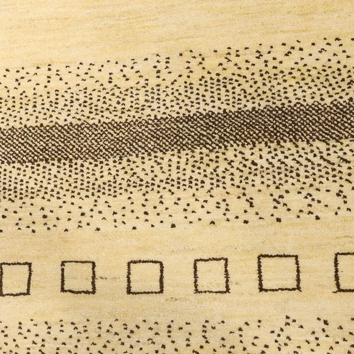 Alfombra Gabbeh - Loribaft Persa - 173 x 118 cm - beige