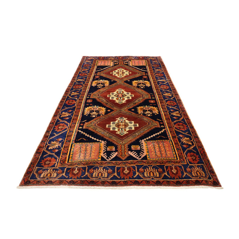 Alfombra persa - Bidjar - 293 x 174 cm - rojo oscuro