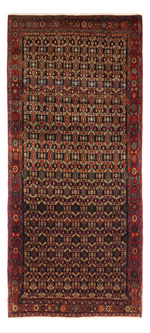 Alfombra de pasillo Alfombra persa - Nómada - 294 x 129 cm - rojo oscuro