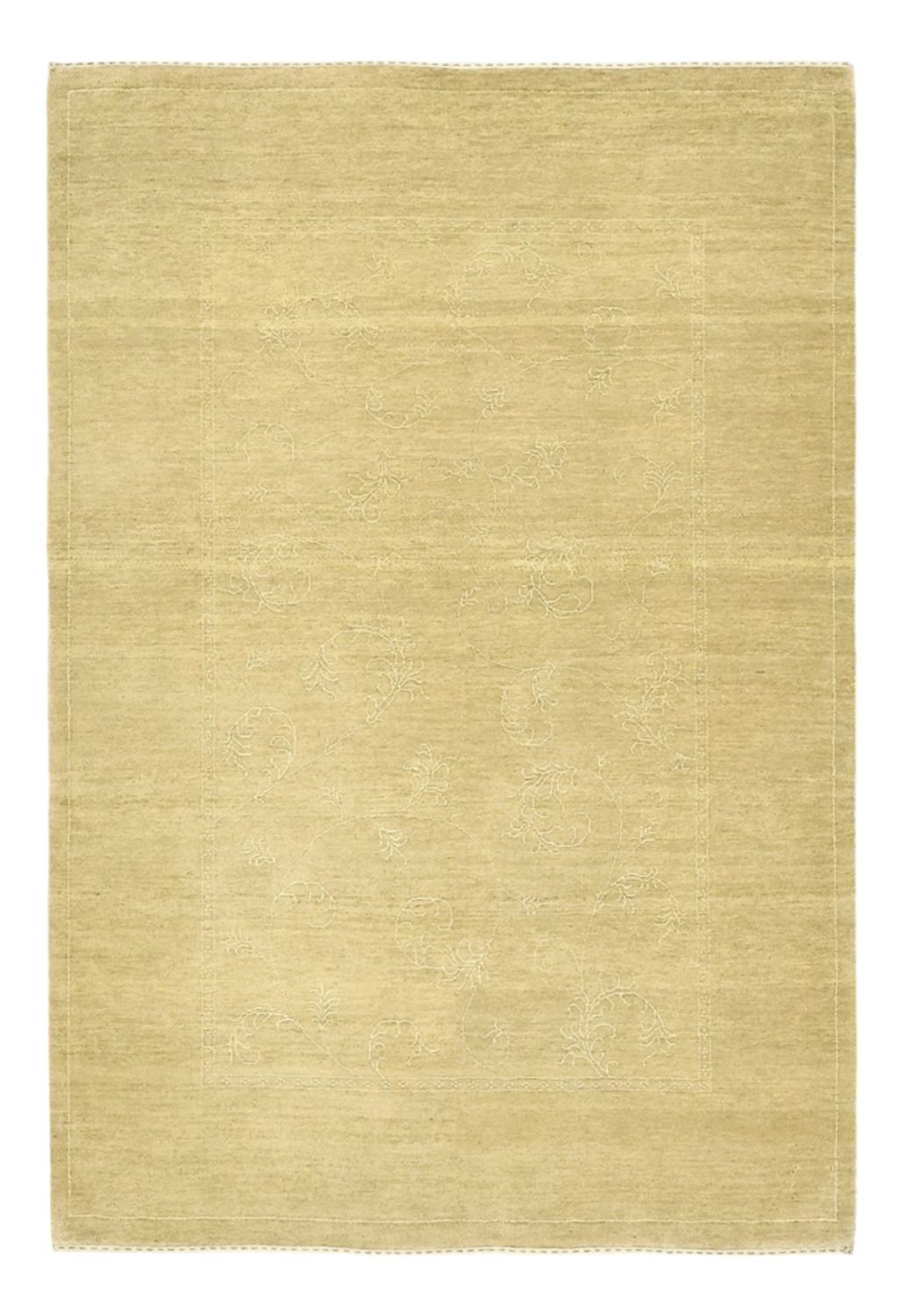 Alfombra Gabbeh - Loribaft Indus - 198 x 140 cm - beige