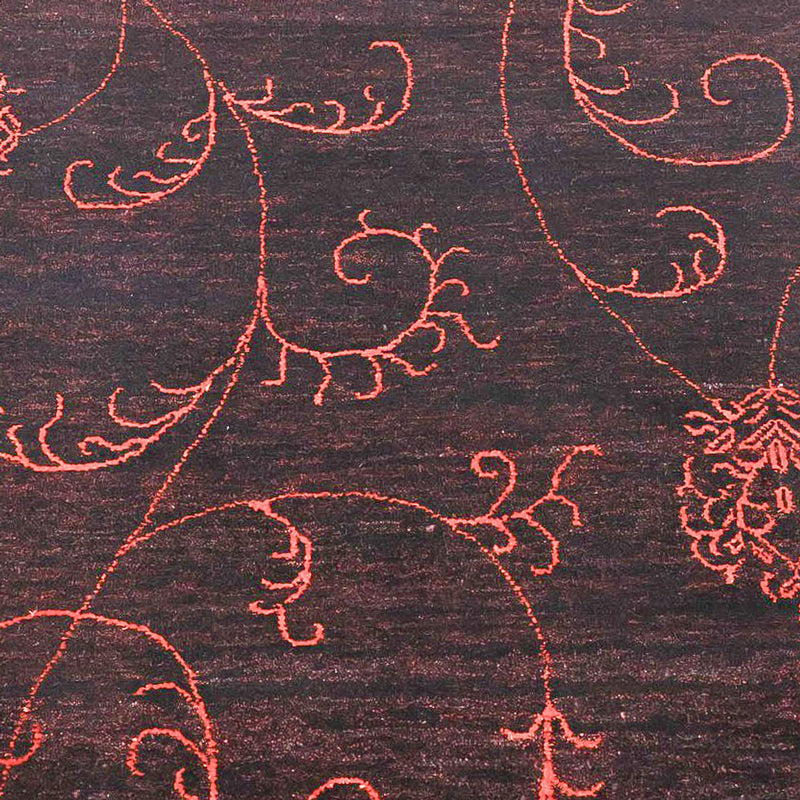 Alfombra Gabbeh - Loribaft Indus - 240 x 173 cm - azul oscuro