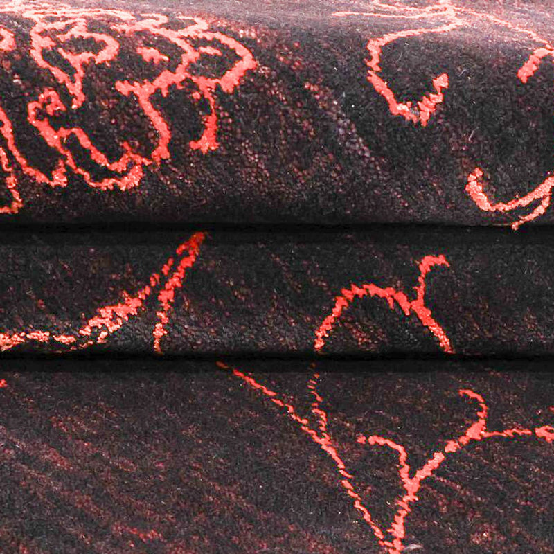 Alfombra Gabbeh - Loribaft Indus - 240 x 173 cm - azul oscuro