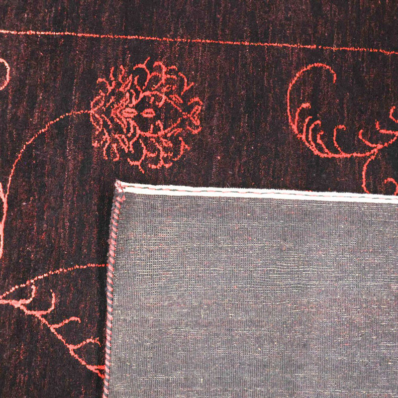 Alfombra Gabbeh - Loribaft Indus - 240 x 173 cm - azul oscuro