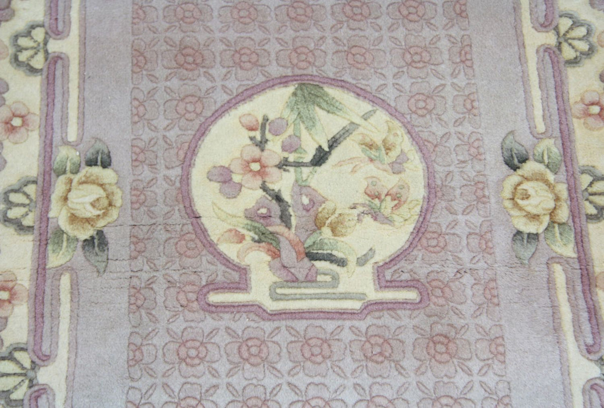 Alfombra china - 153 x 91 cm - marrón