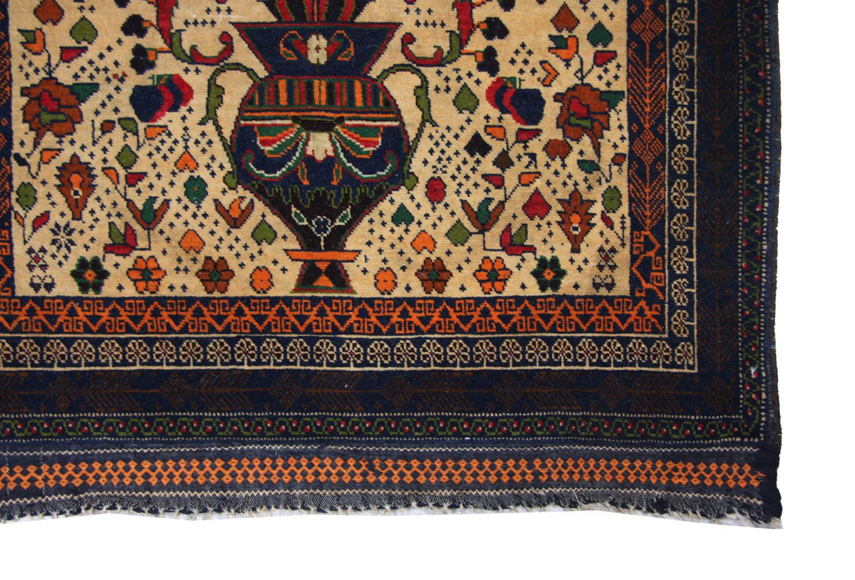 Alfombra Belutsch - 115 x 80 cm - beige