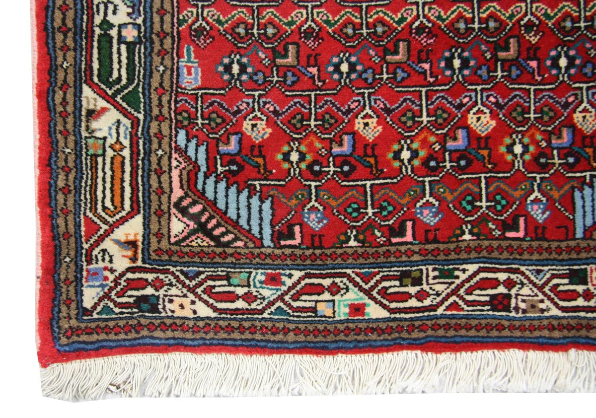 Alfombra de pasillo Alfombra persa - Nómada - 180 x 80 cm - rojo