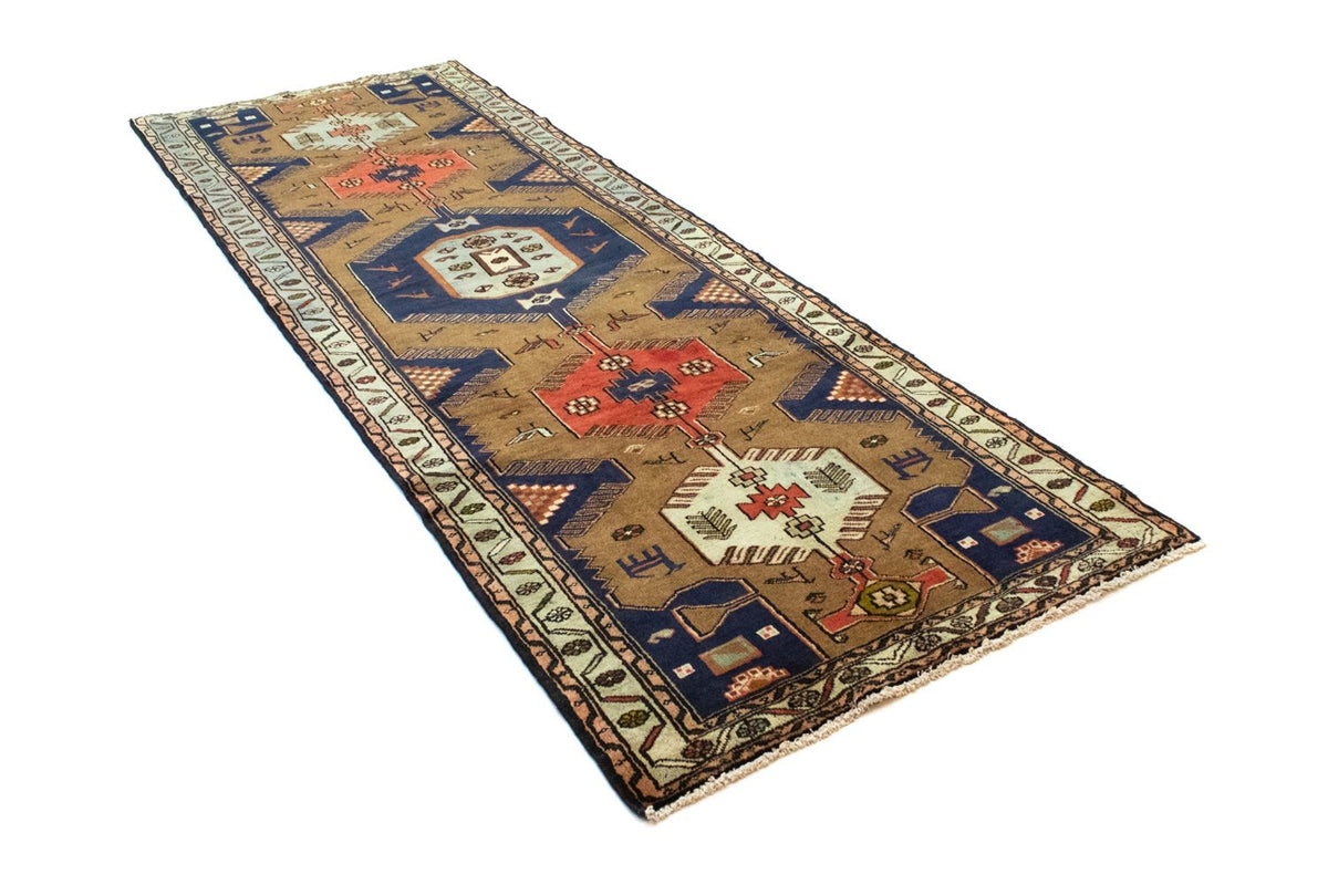 Alfombra de pasillo Alfombra persa - Nómada - 295 x 102 cm - azul