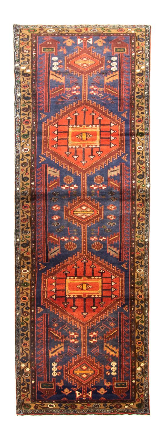 Alfombra de pasillo Alfombra persa - Nómada - 296 x 98 cm - marrón