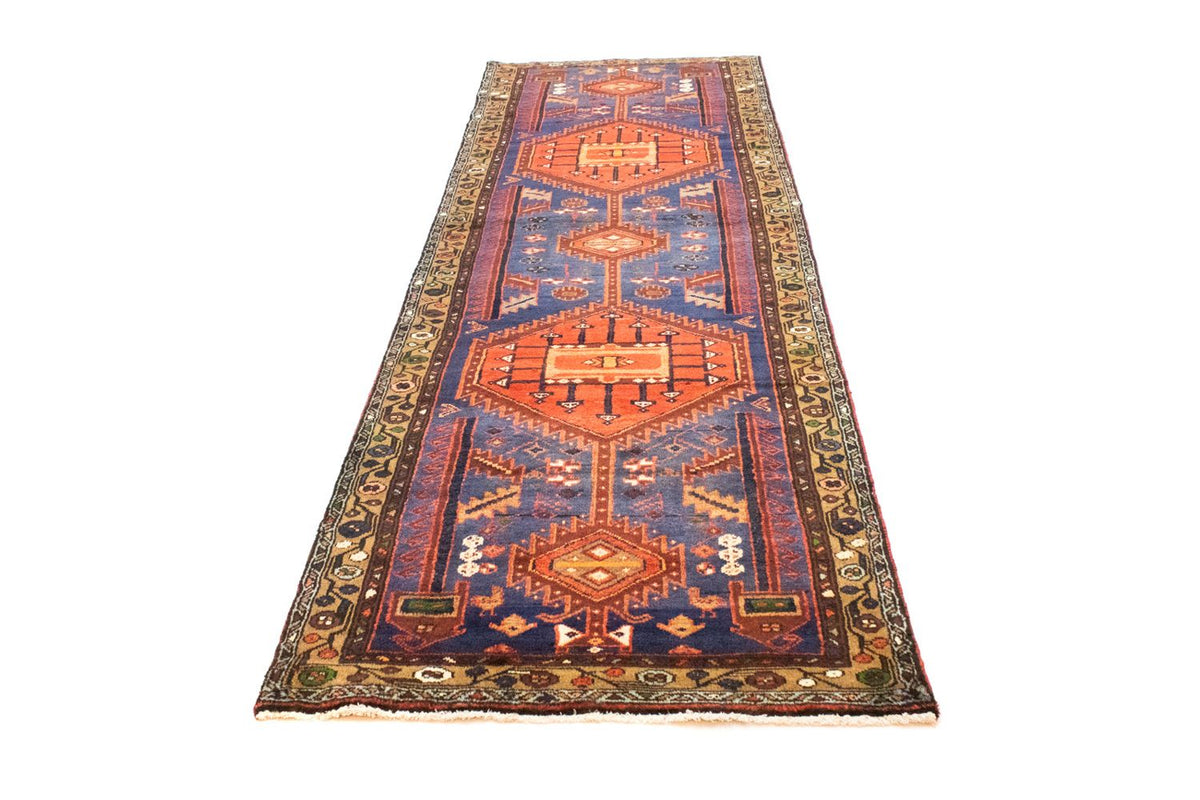Alfombra de pasillo Alfombra persa - Nómada - 296 x 98 cm - marrón