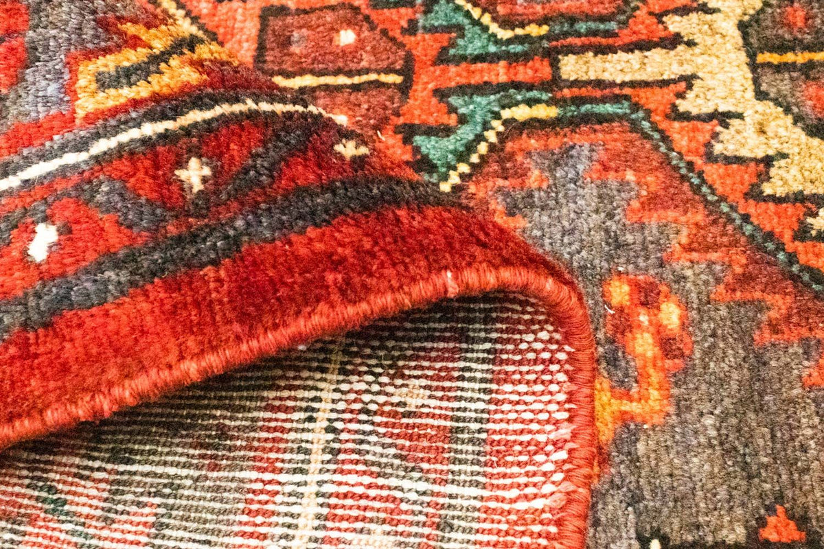 Alfombra de pasillo Alfombra persa - Nómada - 295 x 110 cm - naranja