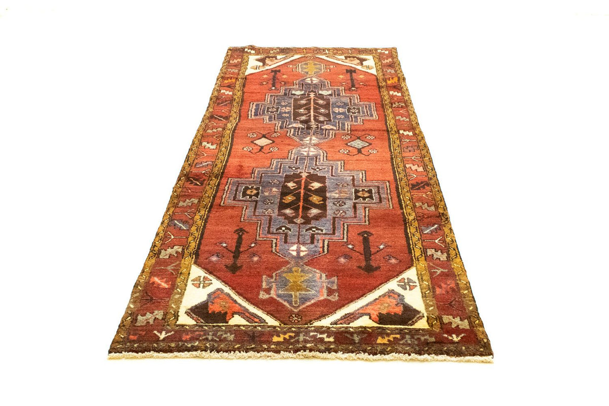 Alfombra de pasillo Alfombra persa - Nómada - 297 x 105 cm - naranja