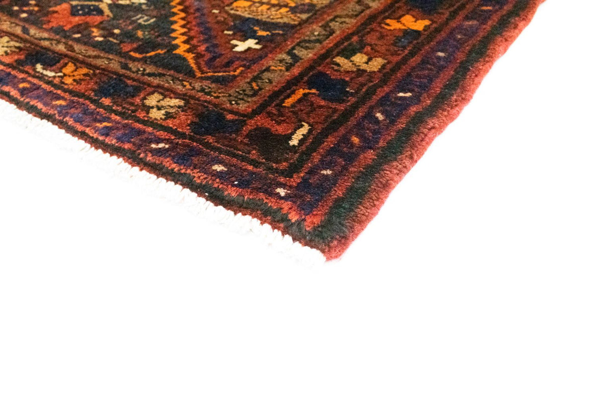 Alfombra de pasillo Alfombra persa - Nómada - 260 x 100 cm - marrón