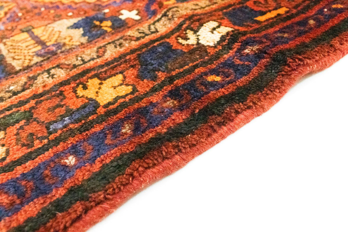 Alfombra de pasillo Alfombra persa - Nómada - 260 x 100 cm - marrón