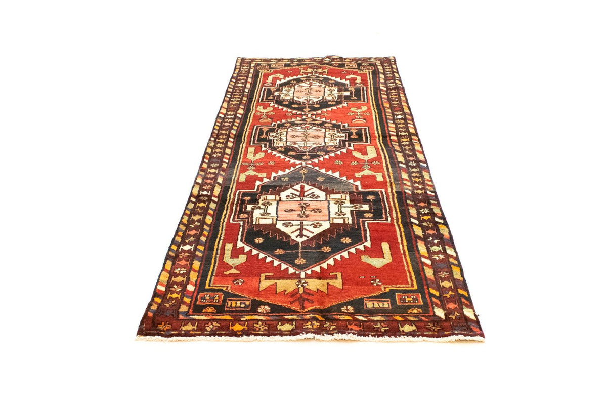 Alfombra de pasillo Alfombra persa - Nómada - 292 x 105 cm - rojo