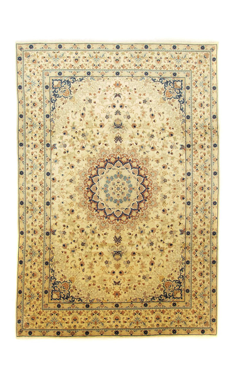Alfombra persa - Keshan - 353 x 240 cm - beige