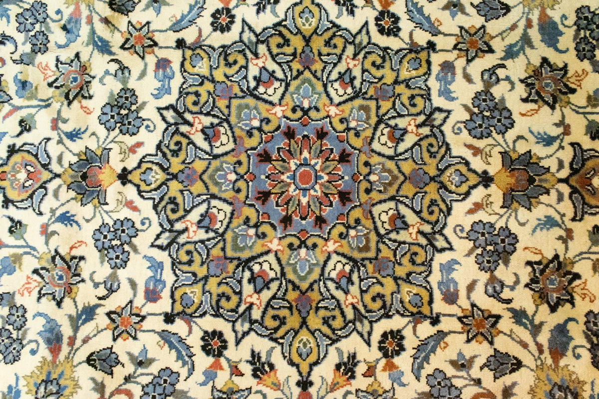 Alfombra persa - Keshan - 320 x 215 cm - beige