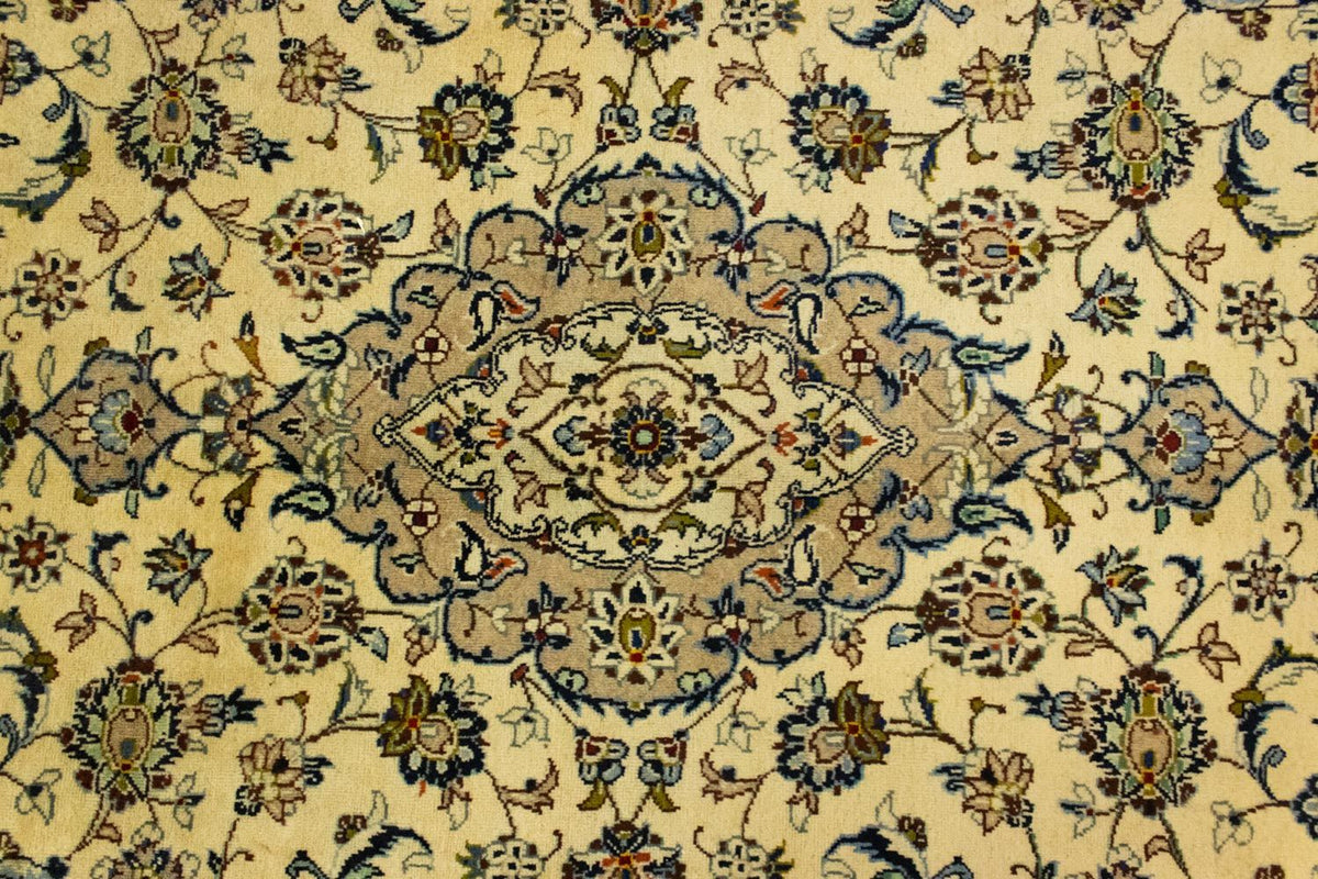 Alfombra persa - Keshan - 300 x 198 cm - beige