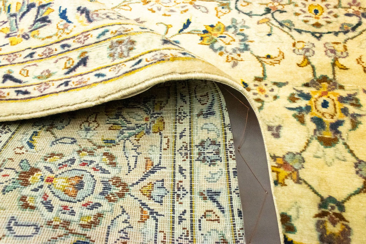 Alfombra persa - Keshan - 300 x 202 cm - beige