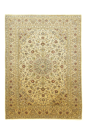 Alfombra persa - Keshan - 350 x 252 cm - beige