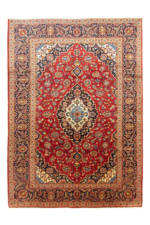 Alfombra persa - Keshan - 340 x 245 cm - rojo