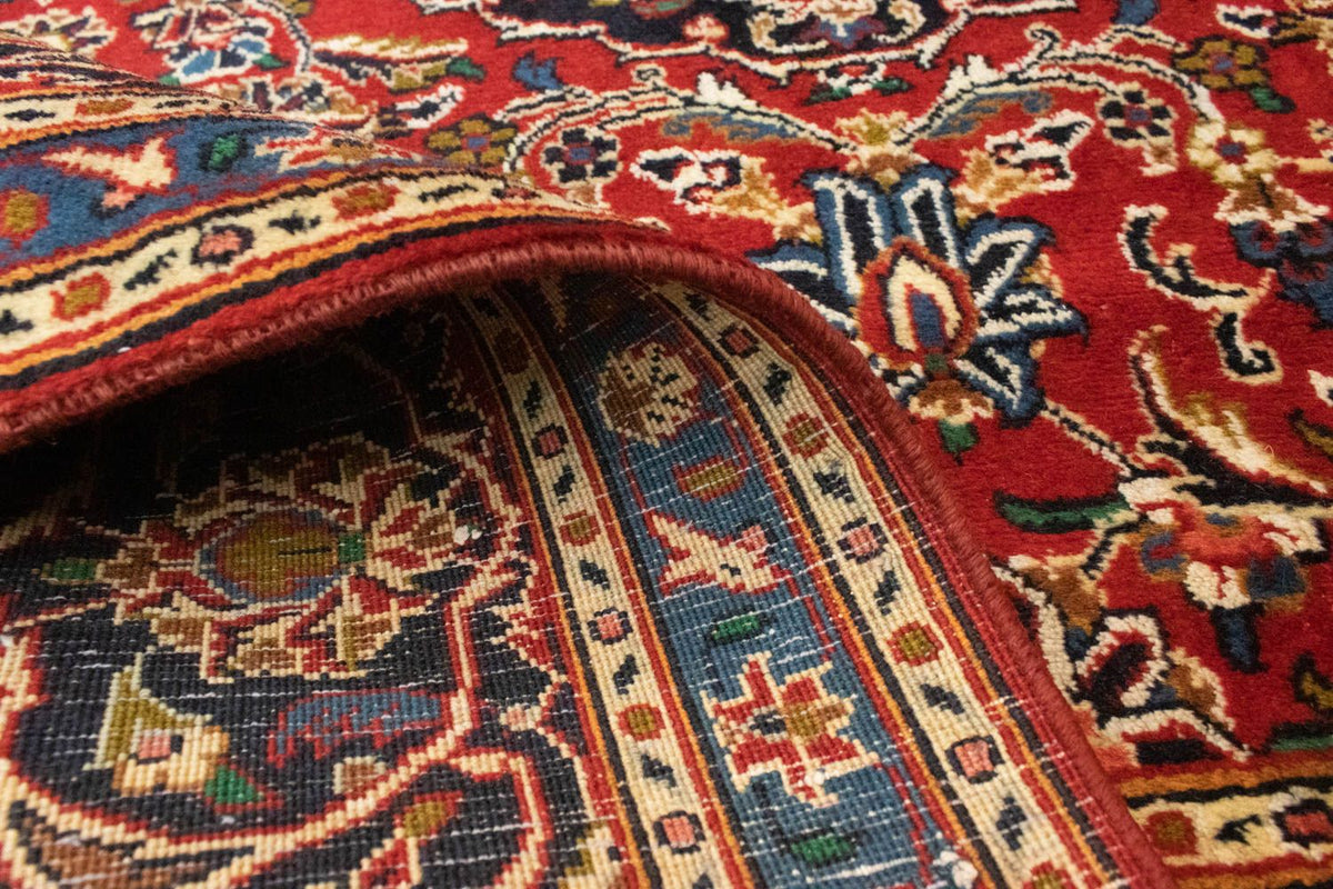 Alfombra persa - Keshan - 311 x 200 cm - rojo