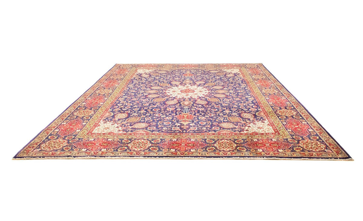 Alfombra persa - Tabriz - 392 x 305 cm - azul