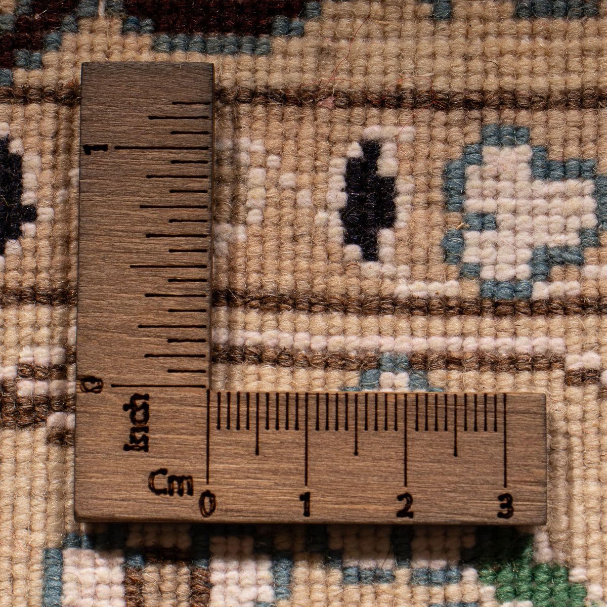 Alfombra Persa - Nain - Real - 148 x 96 cm - rojo oscuro