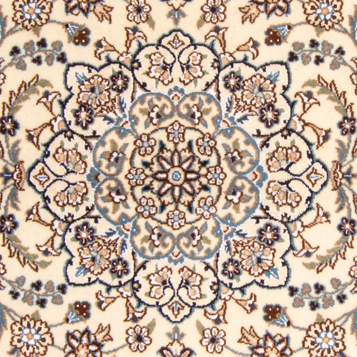 Alfombra Persa - Nain - Real - 153 x 99 cm - beige