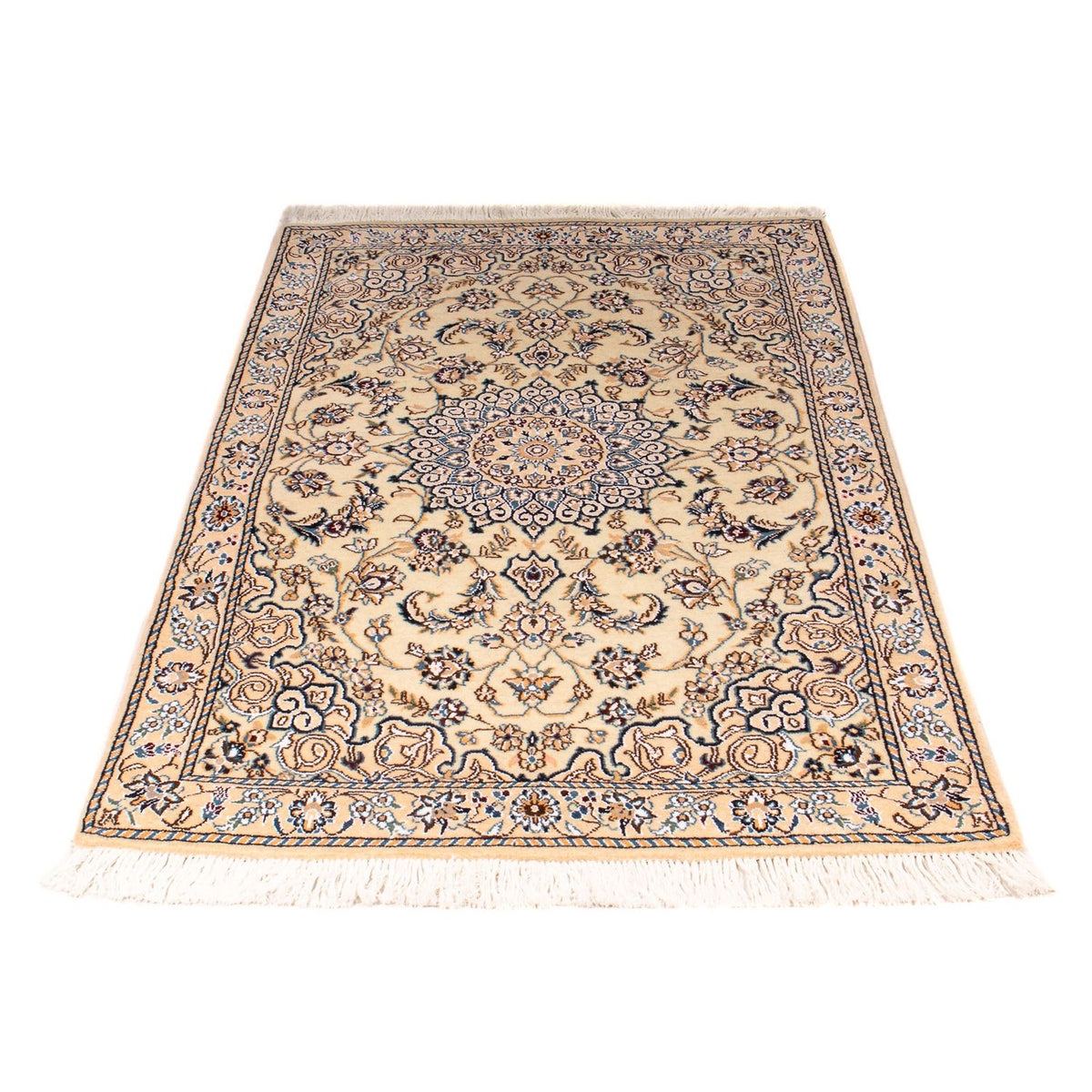Alfombra Persa - Nain - Real - 147 x 86 cm - beige