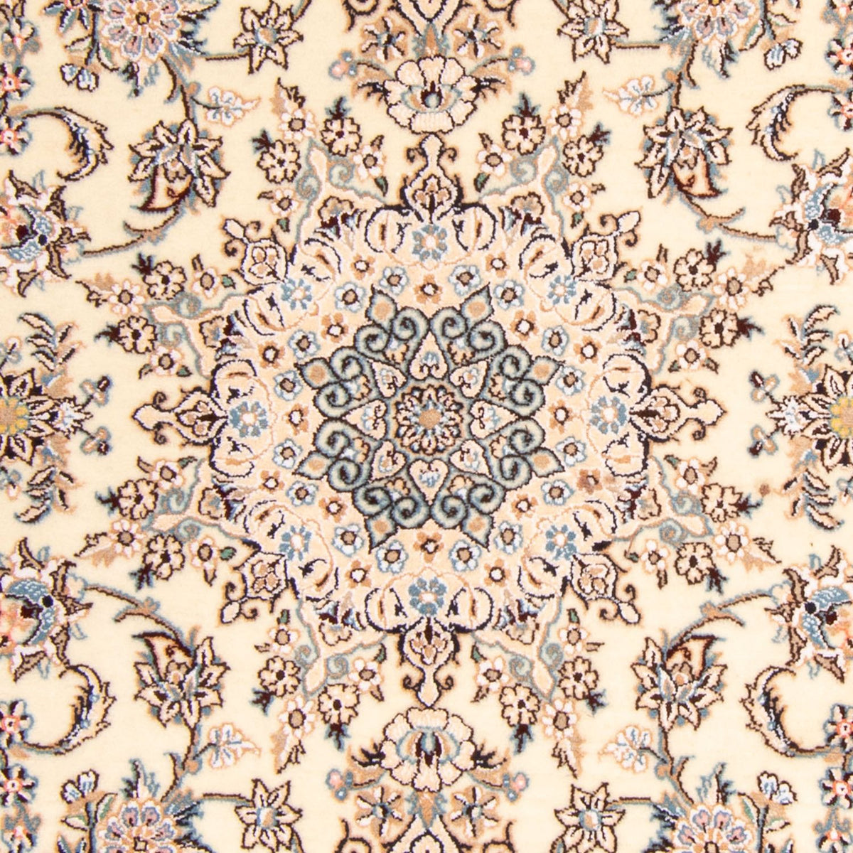 Alfombra Persa - Nain - Real - 207 x 128 cm - beige