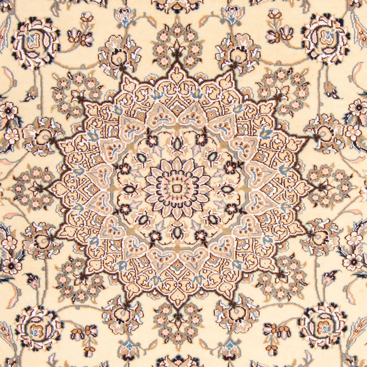 Alfombra Persa - Nain - Real - 227 x 135 cm - beige