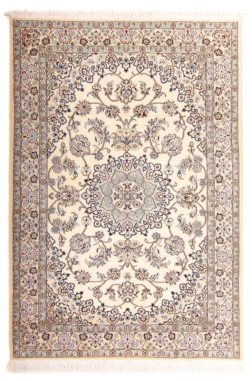 Alfombra Persa - Nain - Real - 212 x 137 cm - beige