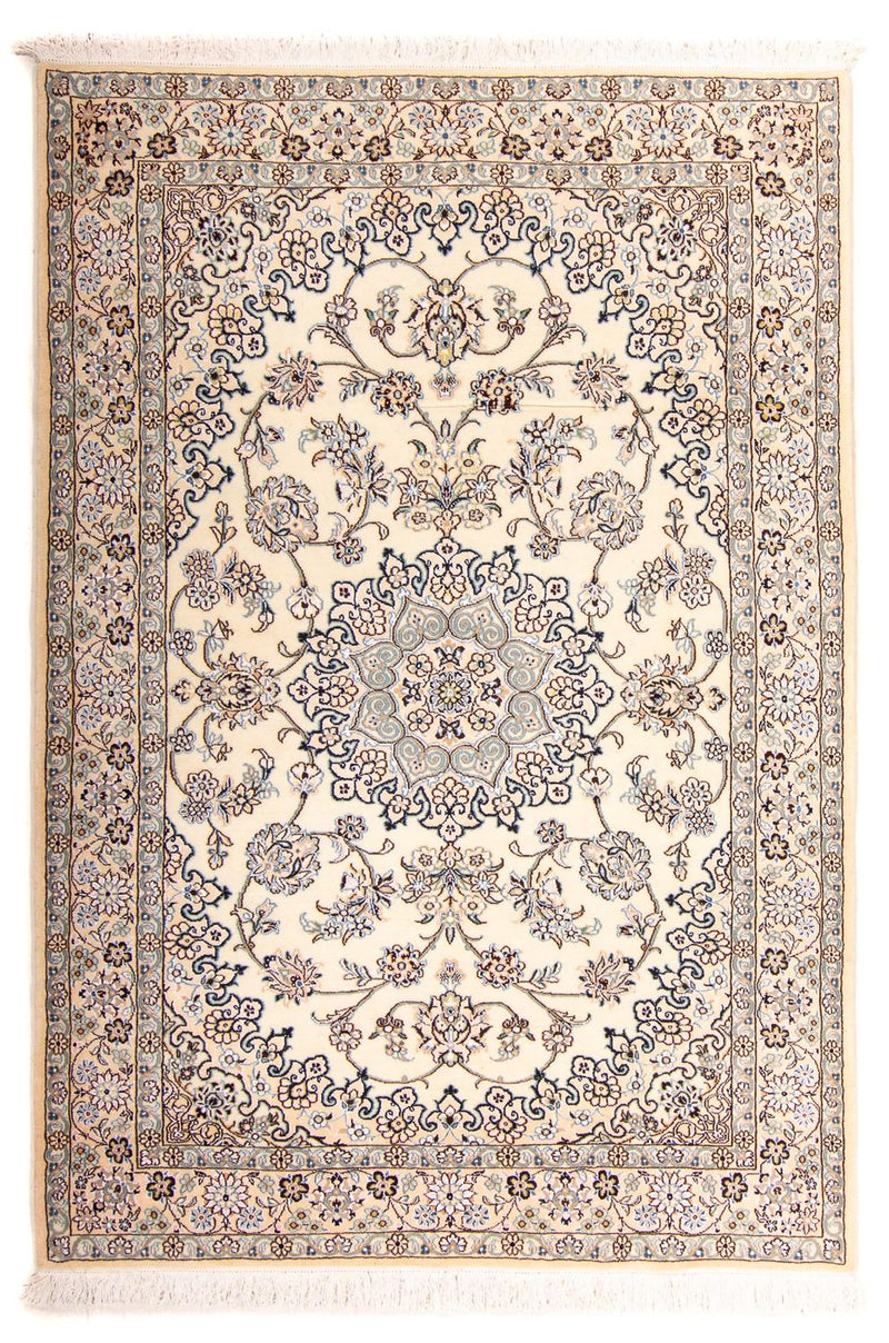Alfombra Persa - Nain - Real - 212 x 137 cm - beige