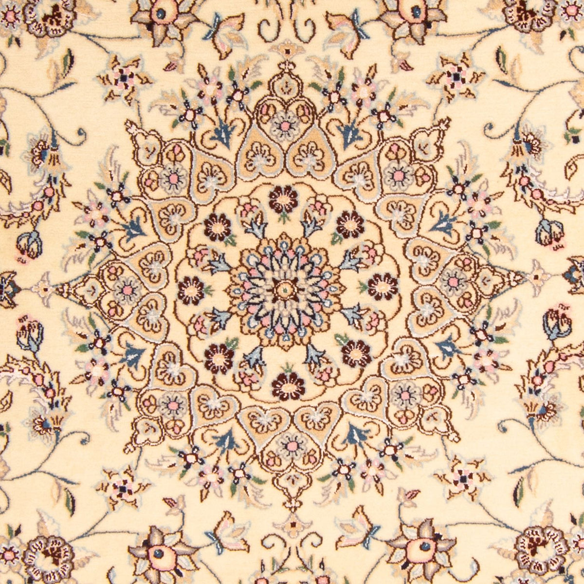 Alfombra Persa - Nain - Real - 212 x 132 cm - beige