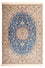 Alfombra Persa - Nain - Prima - 233 x 156 cm - azul oscuro