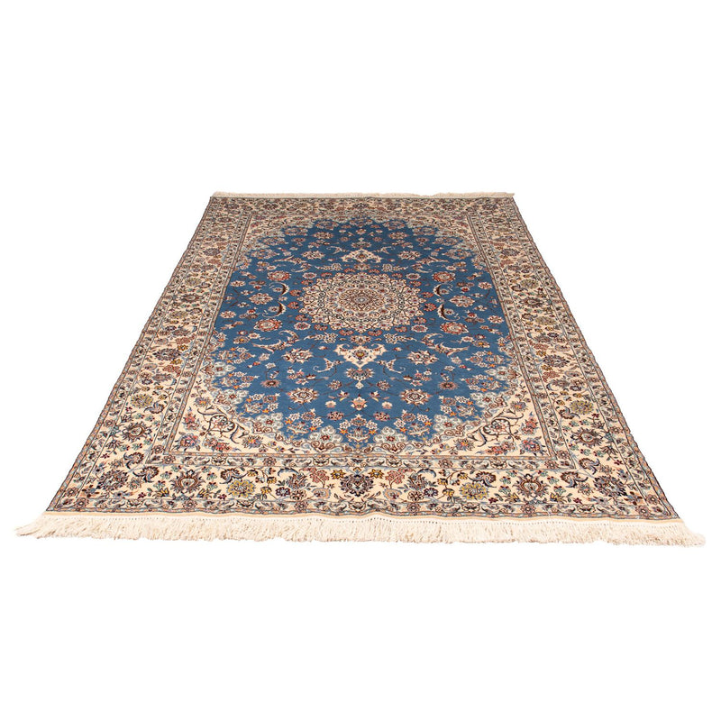 Alfombra Persa - Nain - Prima - 233 x 156 cm - azul oscuro