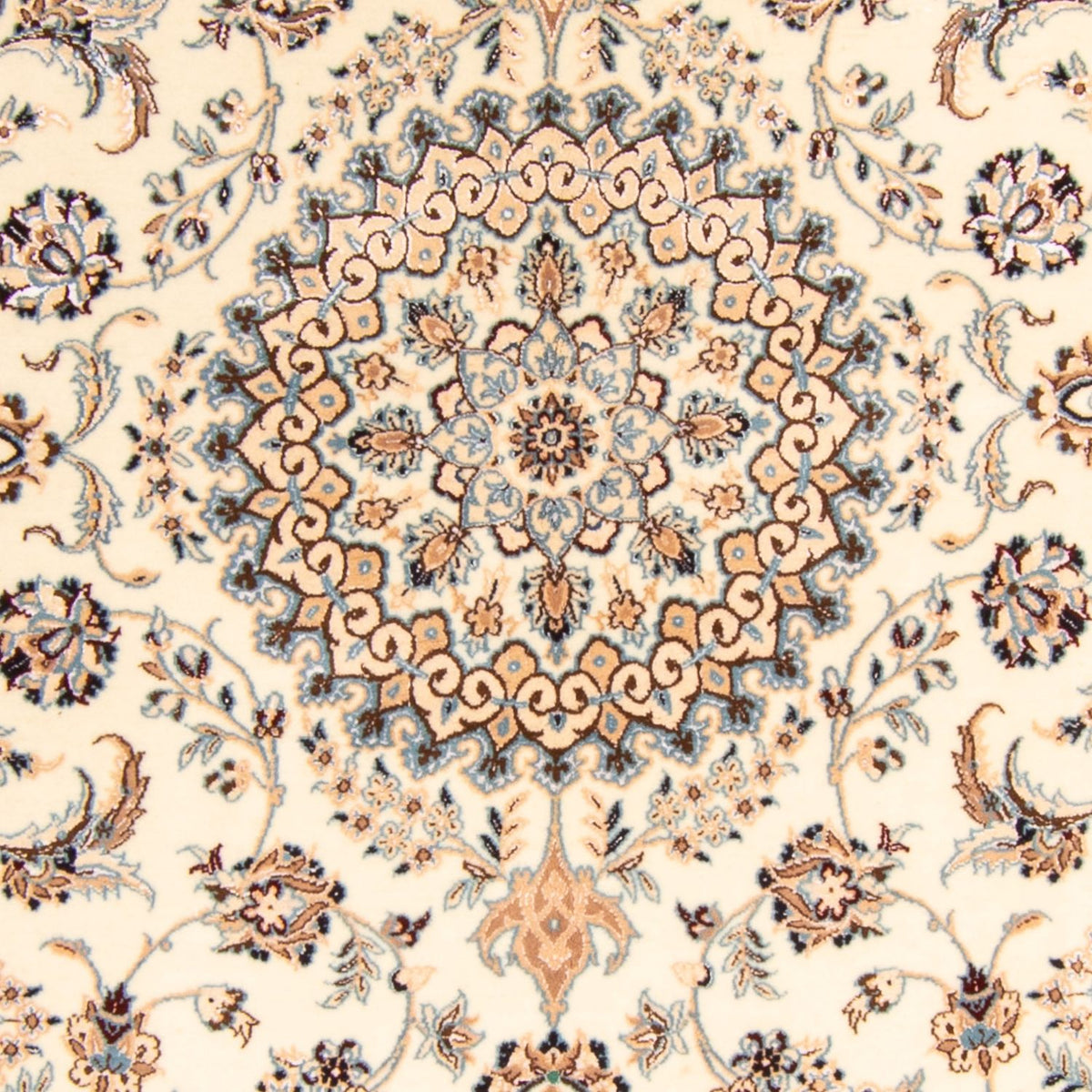 Alfombra Persa - Nain - Real - 253 x 148 cm - beige