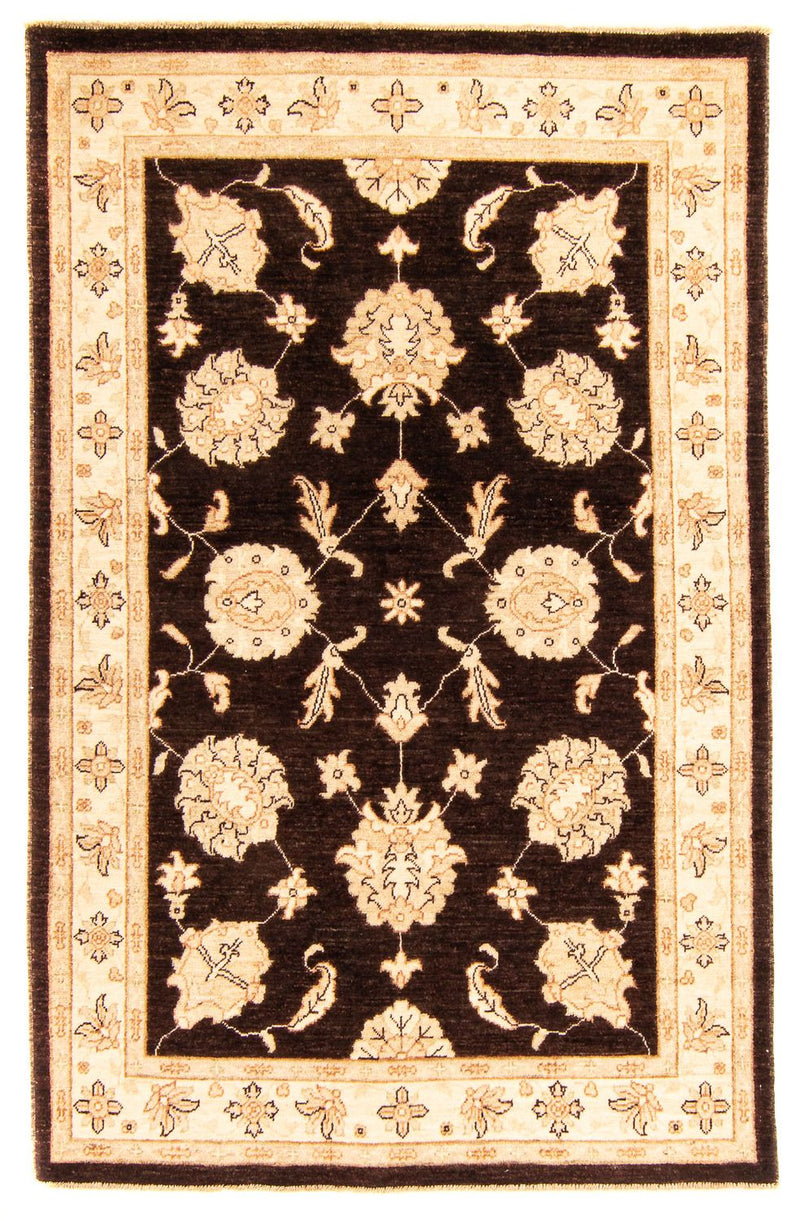 Alfombra Ziegler - 200 x 123 cm - marrón oscuro