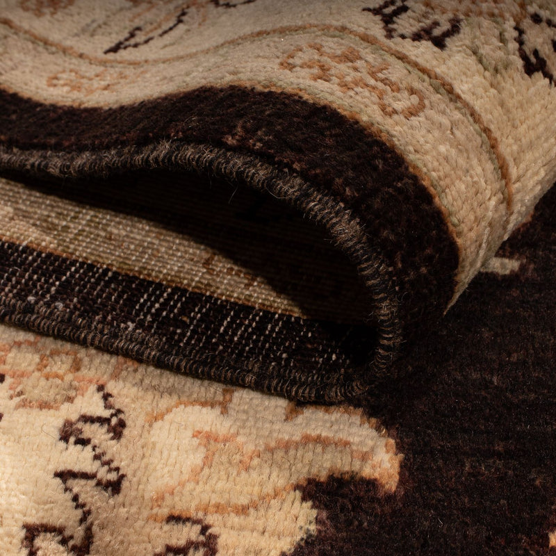 Alfombra Ziegler - 200 x 123 cm - marrón oscuro