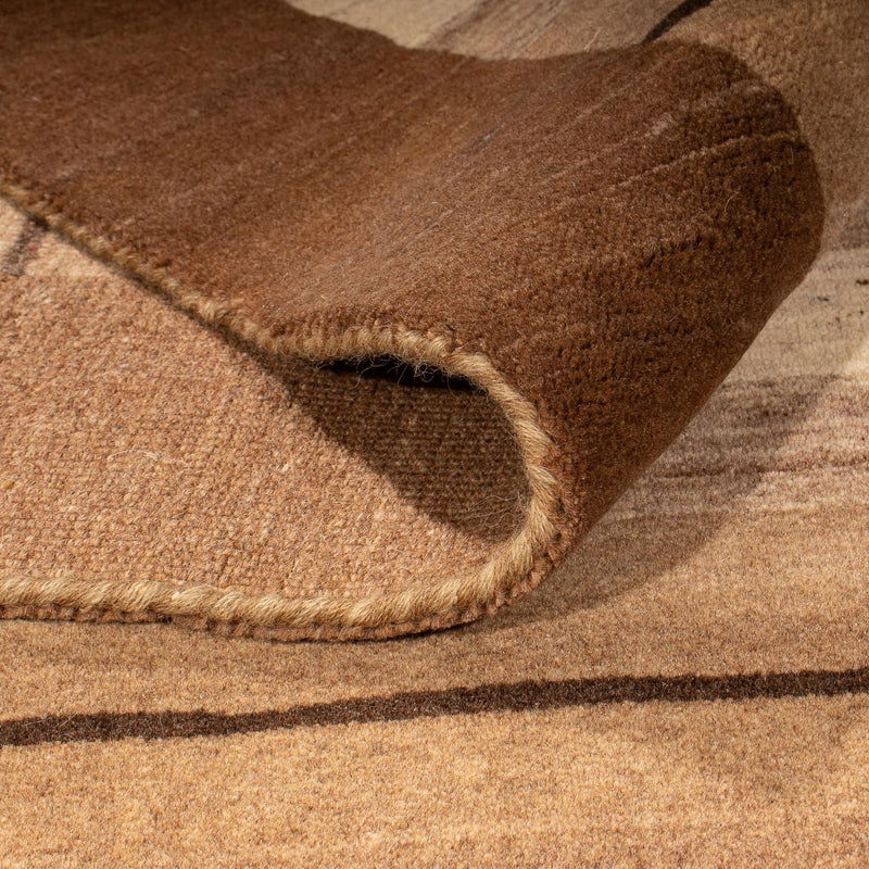 Alfombra Gabbeh - Softy - 180 x 127 cm - marrón