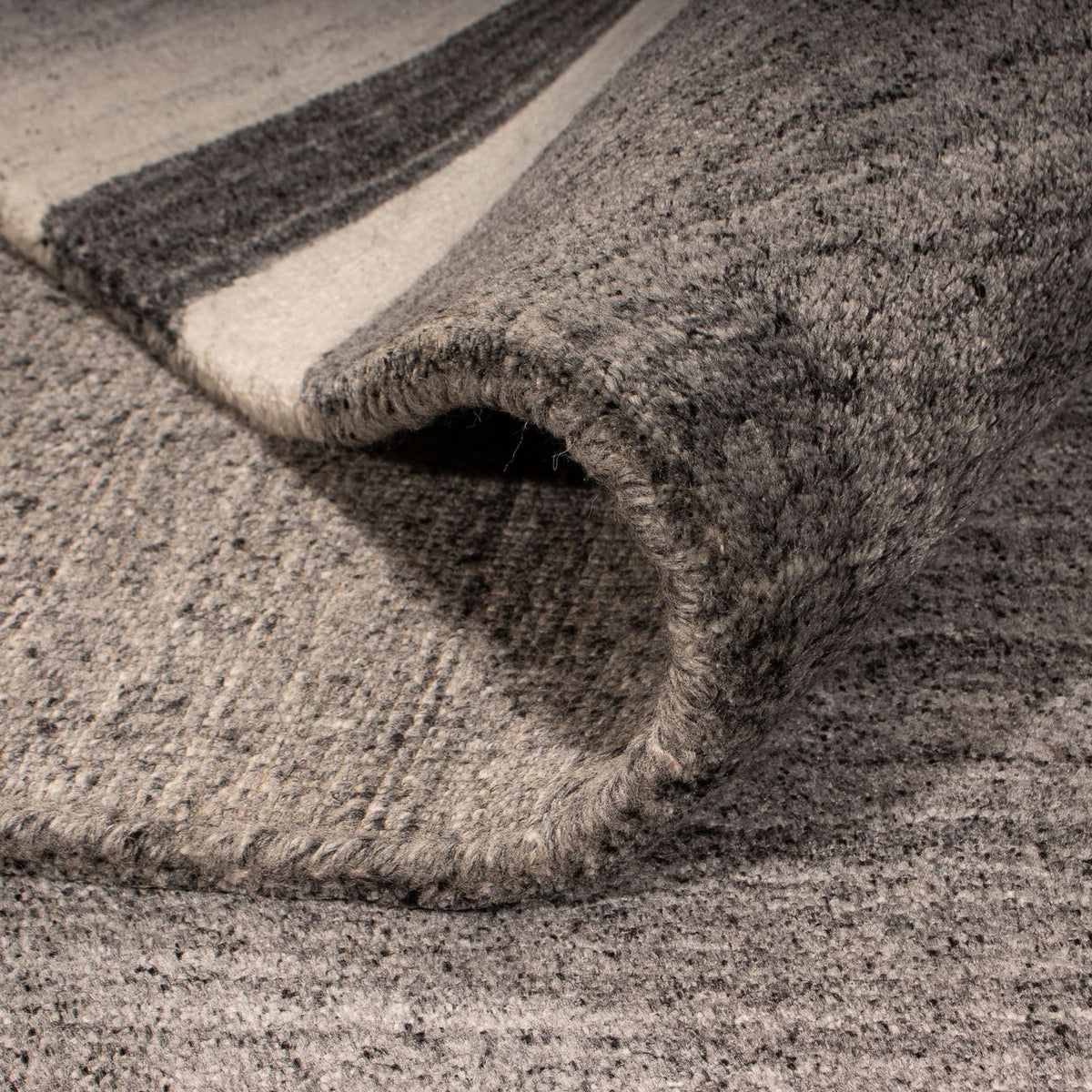 Alfombra Gabbeh - Softy - 244 x 174 cm - gris