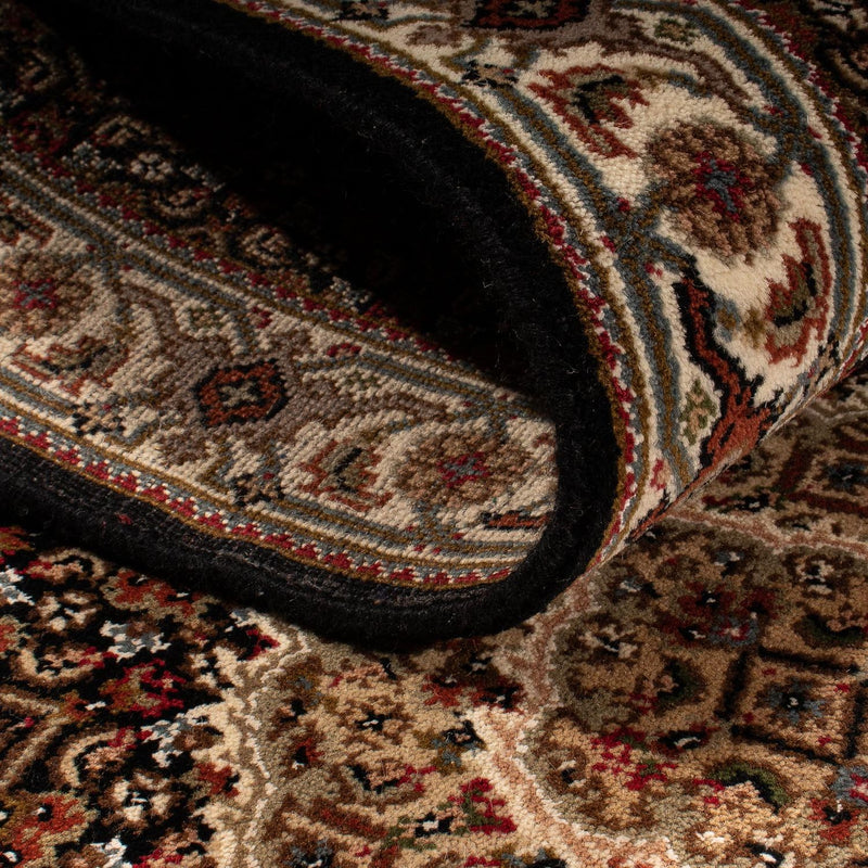 Alfombra de pasillo Alfombra persa - Tabriz - 353 x 79 cm - azul oscuro