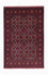 Alfombra afgana - Kunduz - 121 x 82 cm - rojo oscuro