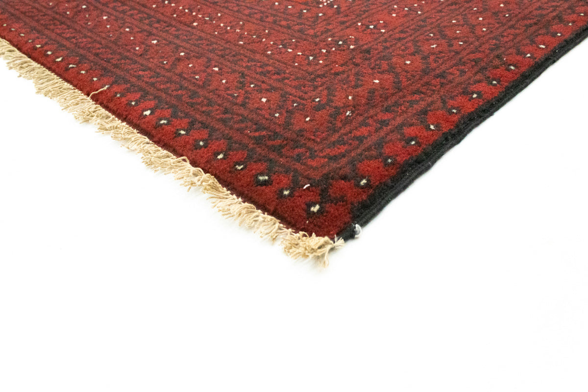 Alfombra afgana - Filpa - 193 x 149 cm - rojo