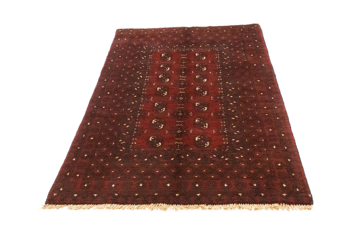 Alfombra afgana - Filpa - 195 x 100 cm - rojo